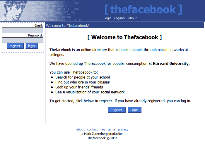 2004: And then social networks.