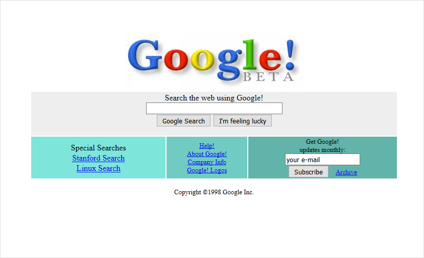 1998: We eventually got search engines.